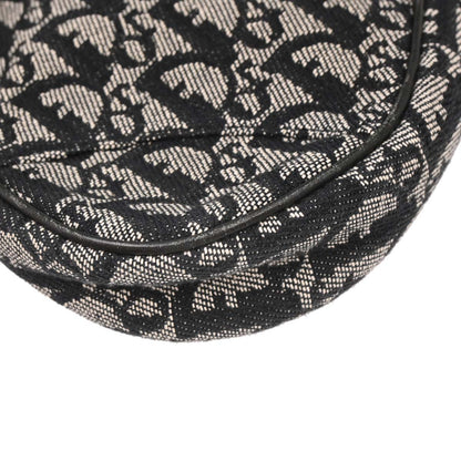 Christian Dior Black Trotter Saddle Handbag