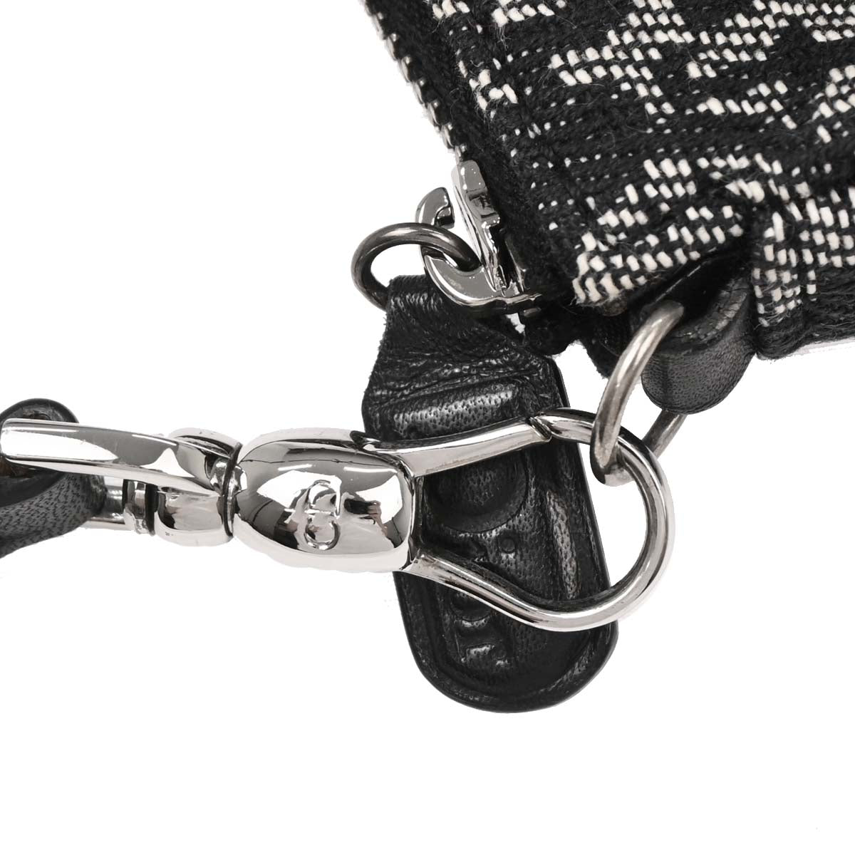 Christian Dior Black Trotter Saddle Handbag