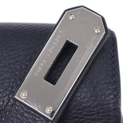 Hermes Blue Indigo Togo Kelly 50 Retourne 2way Shoulder Handbag