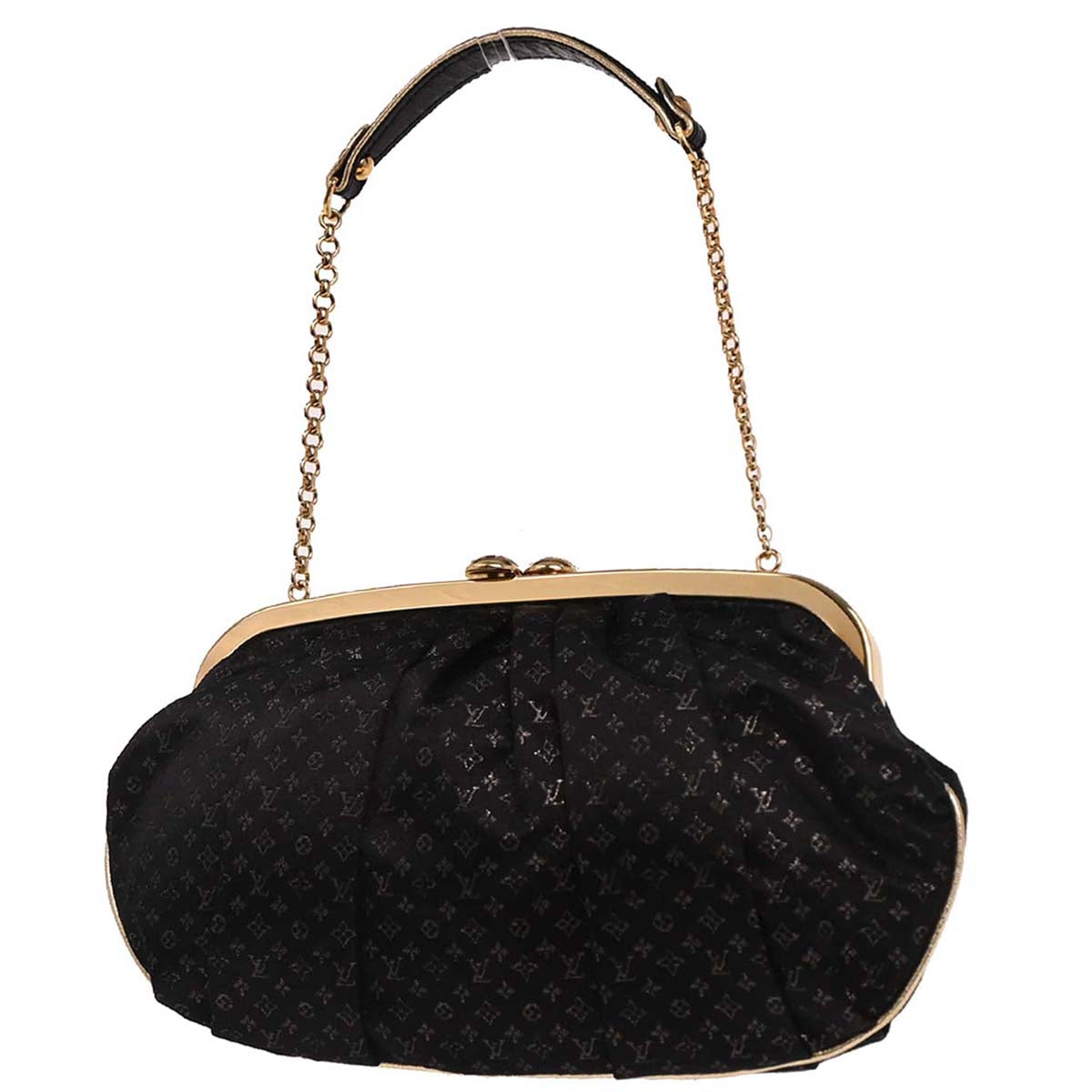 Louis Vuitton * Satin Python Aumoniere Handbag M92062