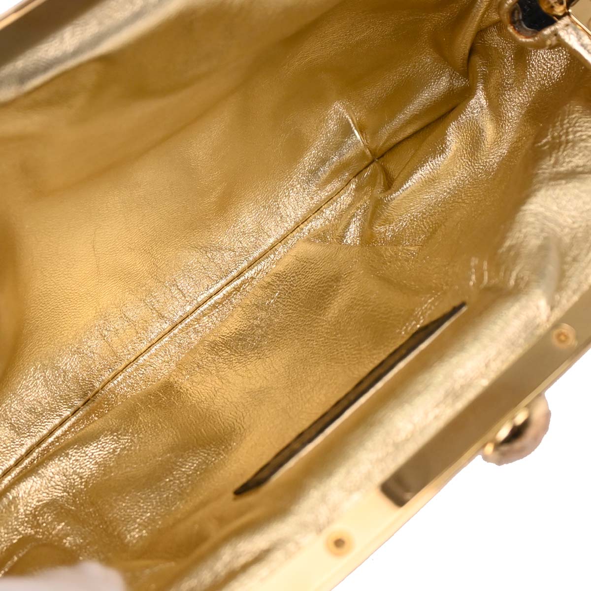 Louis Vuitton * Satin Python Aumoniere Handbag M92062