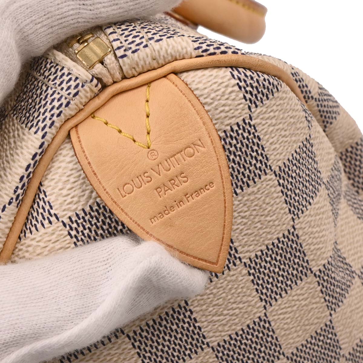 Louis Vuitton Damier Azur Speedy 25 Handbag N41534