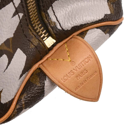 Louis Vuitton White Monogram Graffiti Speedy 30 Handbag