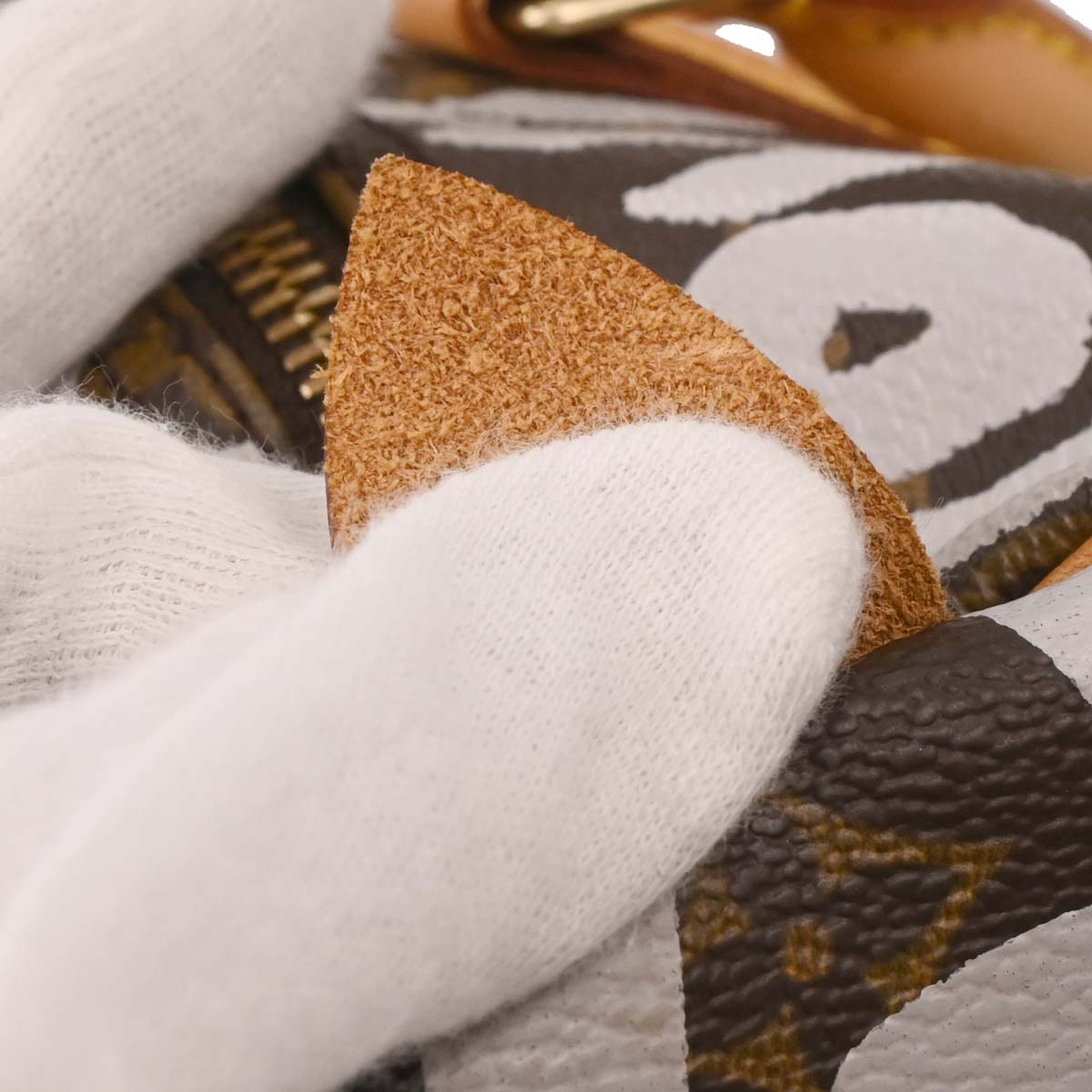 Louis Vuitton White Monogram Graffiti Speedy 30 Handbag