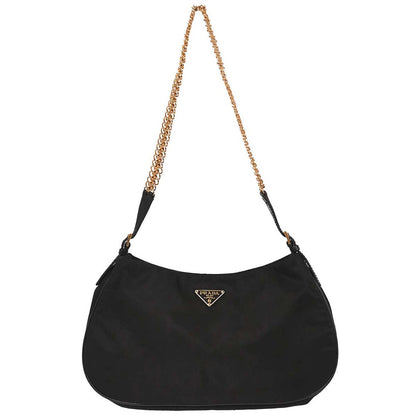 Prada Black Nylon Shoulder Bag