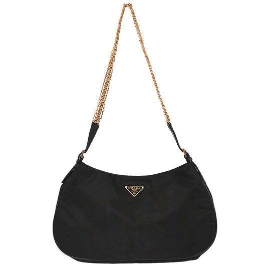 Prada Black Nylon Shoulder Bag
