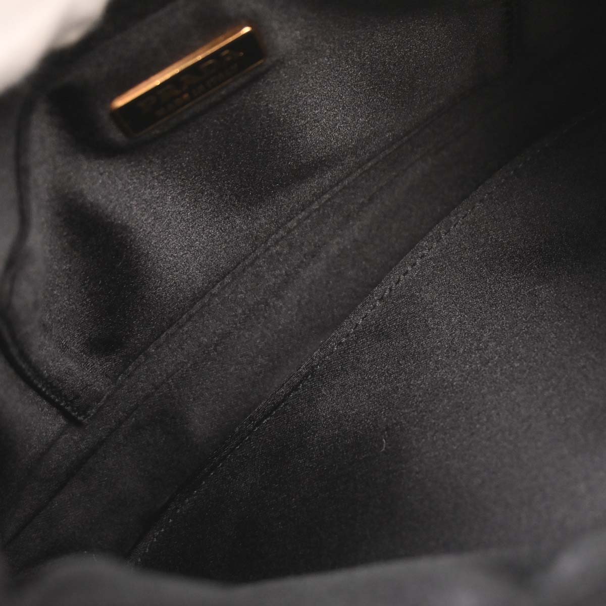 Prada Black Nylon Shoulder Bag