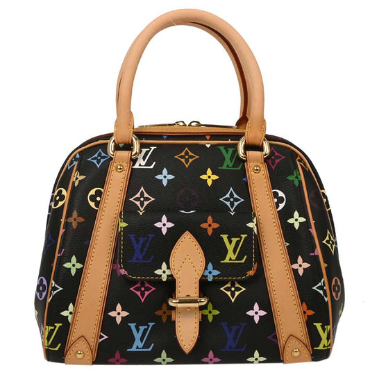 Louis Vuitton Black Monogram Multicolor Priscilla Handbag M40097