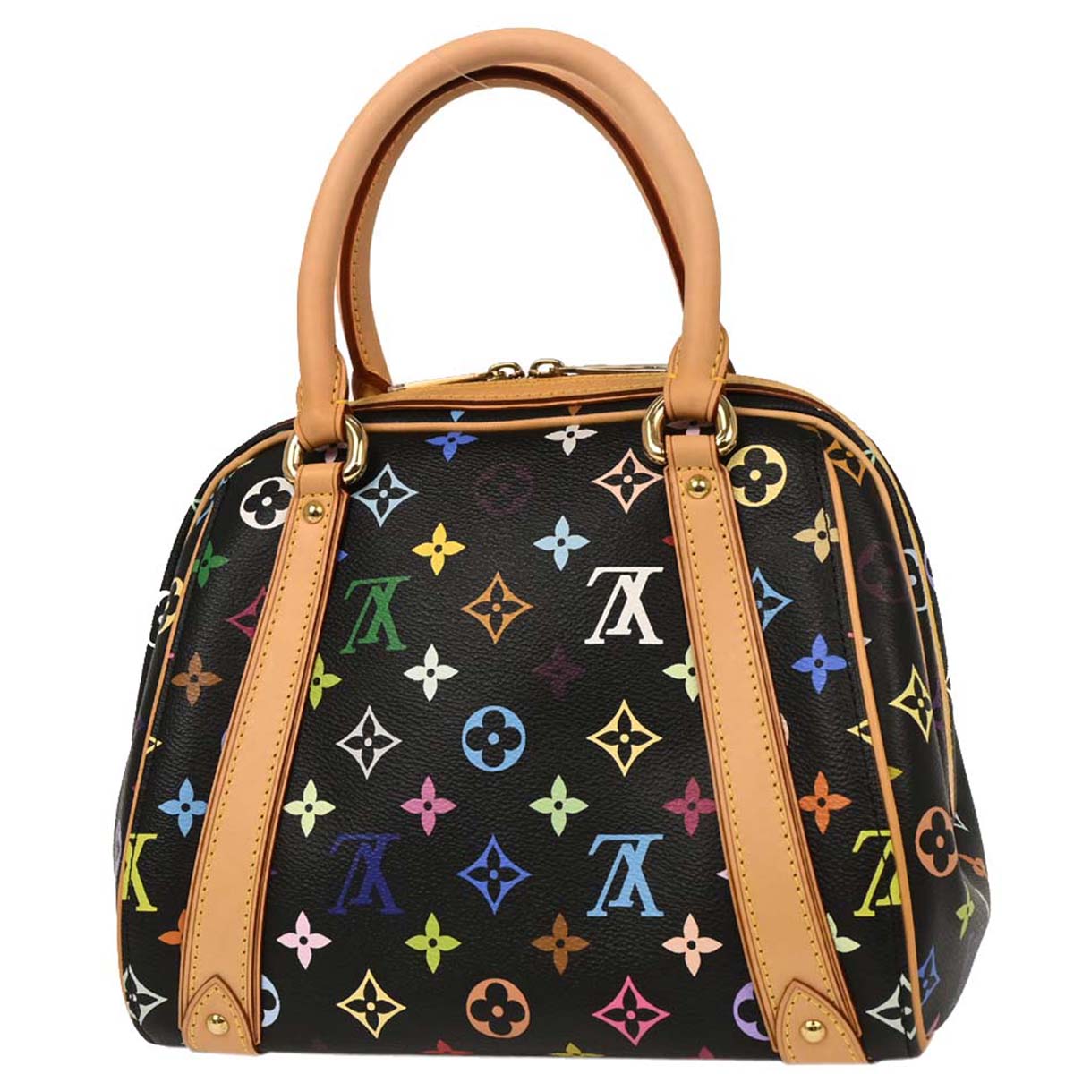 Louis Vuitton Black Monogram Multicolor Priscilla Handbag M40097