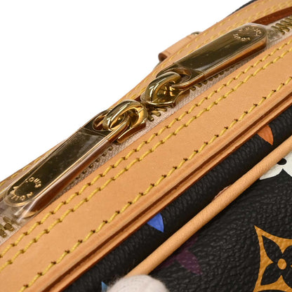Louis Vuitton Black Monogram Multicolor Priscilla Handbag M40097