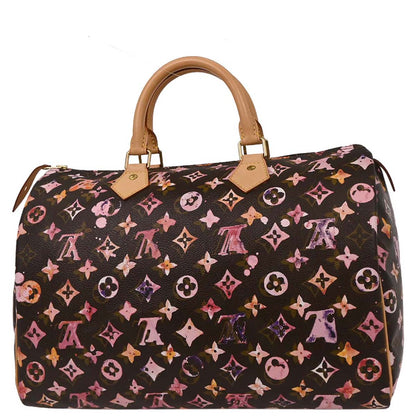 Louis Vuitton Monogram Watercolor Speedy 35 Handbag M95831