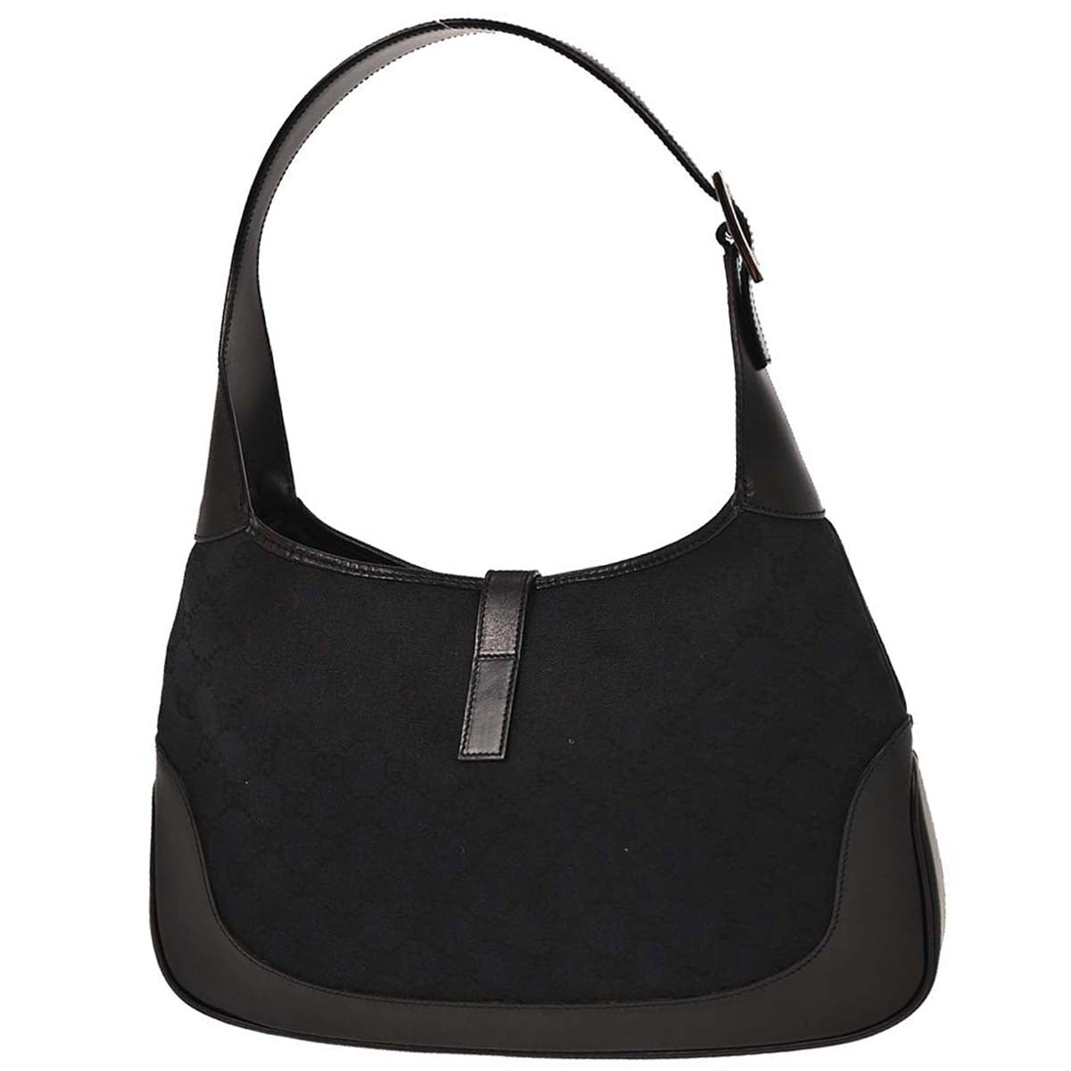 Gucci Black GG Jackie Handbag