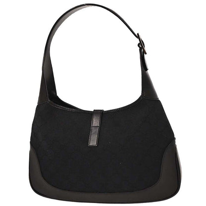 Gucci Black GG Jackie Handbag