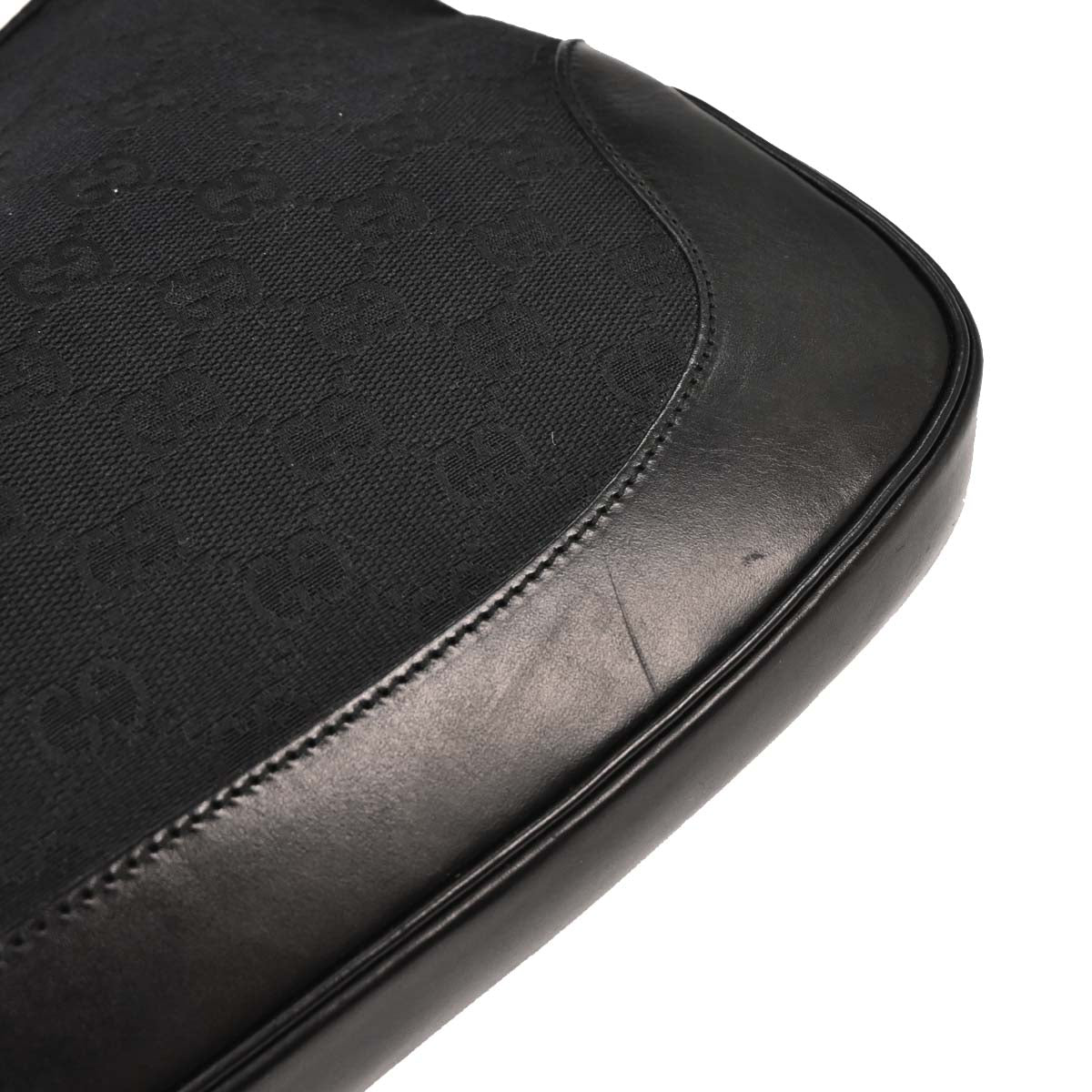 Gucci Black GG Jackie Handbag