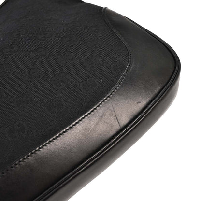 Gucci Black GG Jackie Handbag