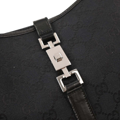 Gucci Black GG Jackie Handbag