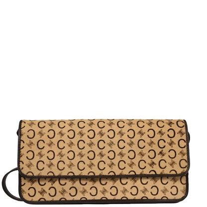 Celine * Beige Pony Hair C Macadam Shoulder Bag