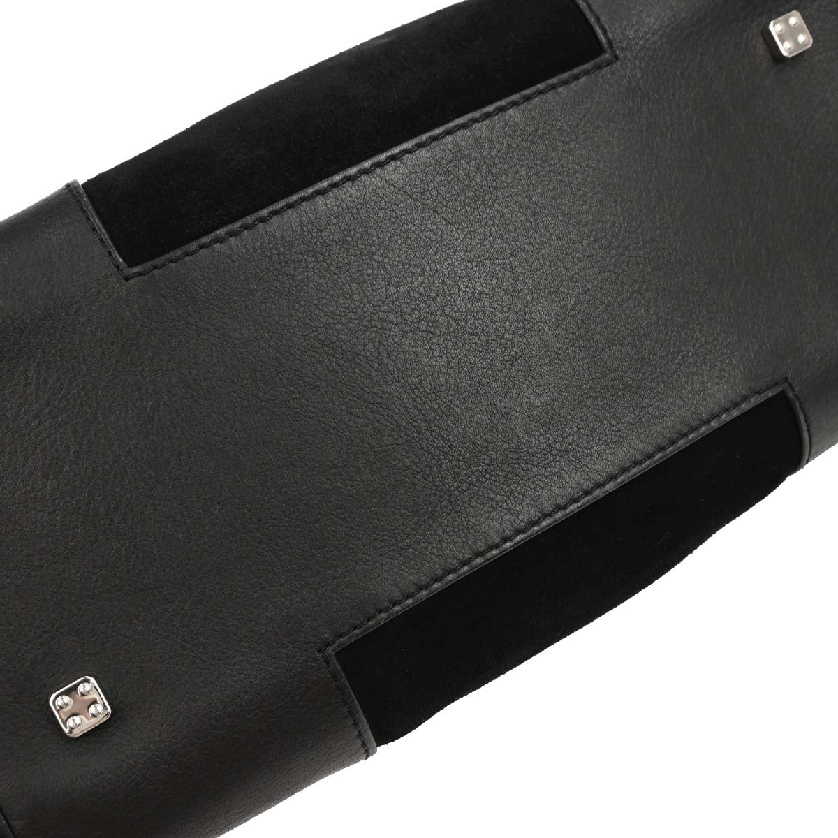 Loewe Black Suede Amazona 28 Handbag
