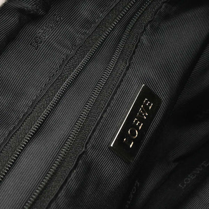 Loewe Black Suede Amazona 28 Handbag