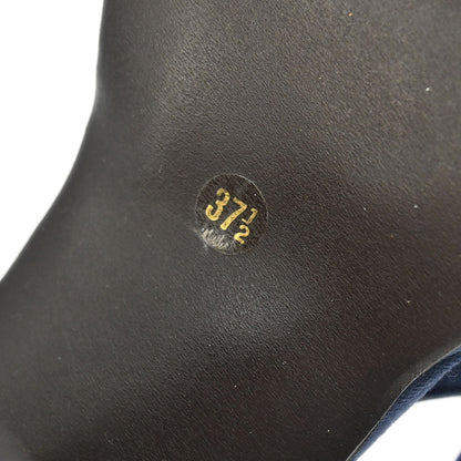 Miu Miu * Sandals Shoes Navy Cotton #37 1/2