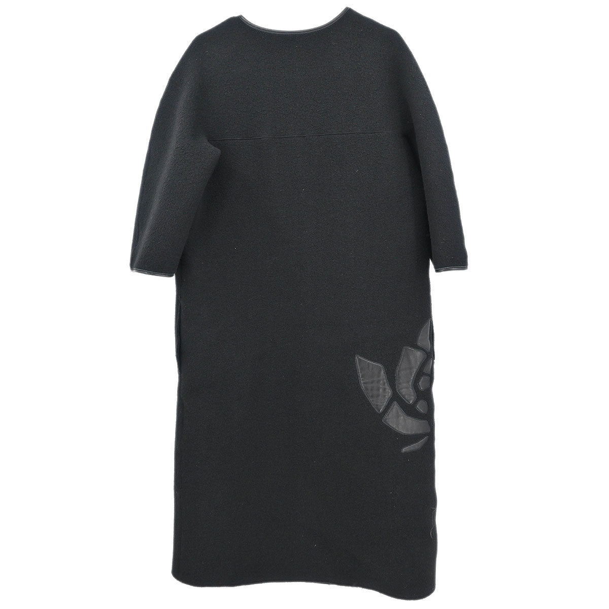 Bottega Veneta Collarless Coat Black #40