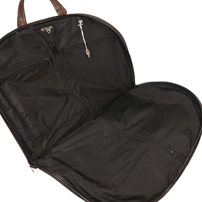 Burberrys Beige Brown House Check Garment Bag