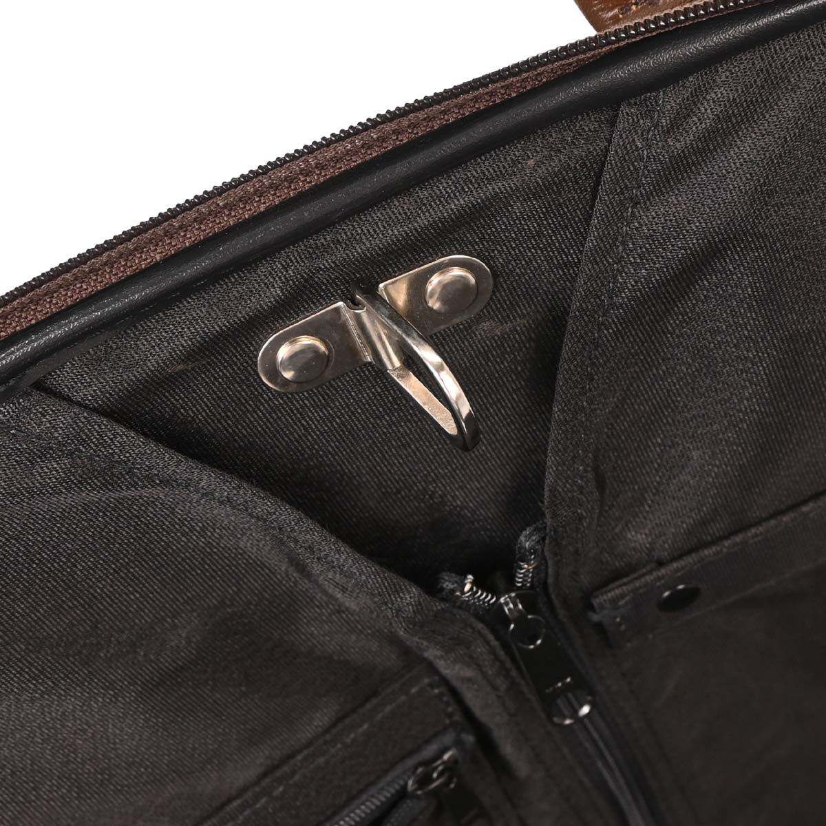 Burberrys Beige Brown House Check Garment Bag