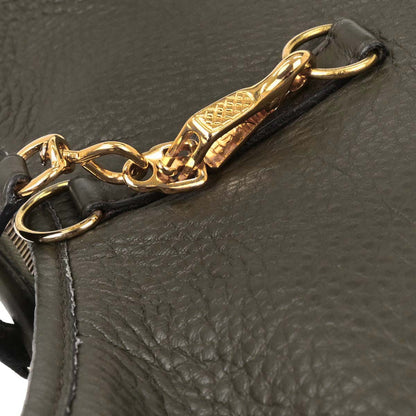 Hermes Olive Green Fjord Trim 31 Shoulder Bag