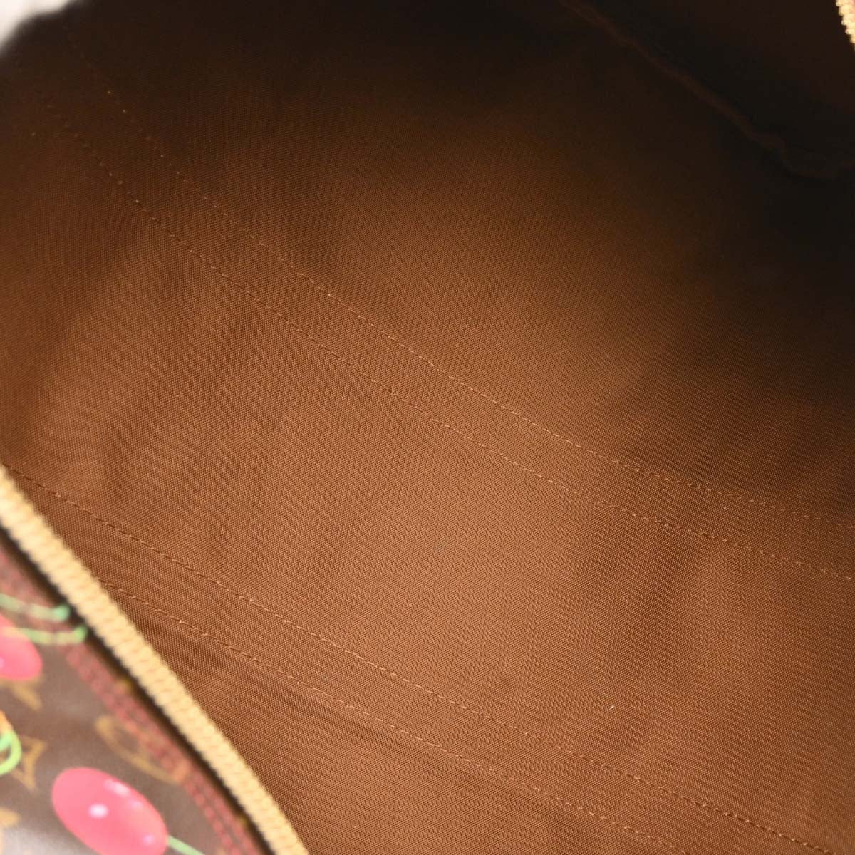 Louis Vuitton Monogram Cherry Keepall 45 Duffle Handbag M95011