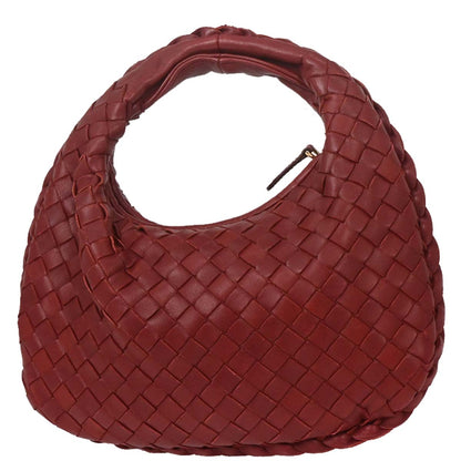 Bottega Veneta Bordeaux Intrecciato Hobo Handbag