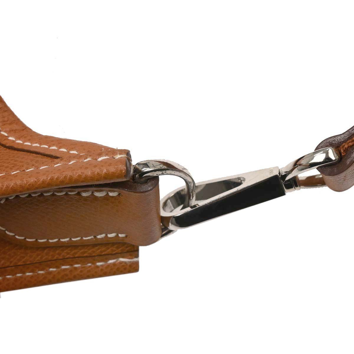 Hermes Cognac Epson Evelyne 2 PM Shoulder Bag