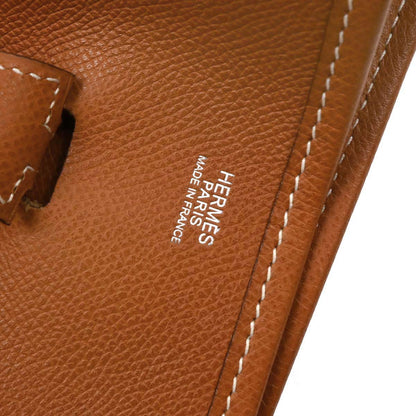 Hermes Cognac Epson Evelyne 2 PM Shoulder Bag