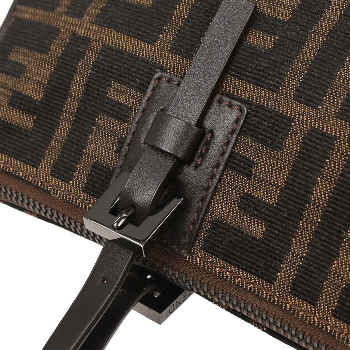 Fendi Brown Zucca Handbag