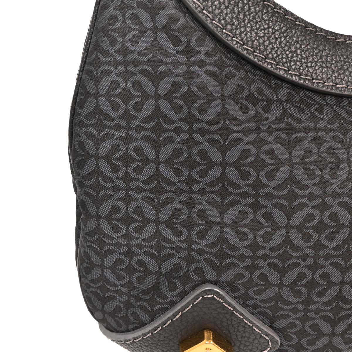 Loewe Navy Canvas Handbag