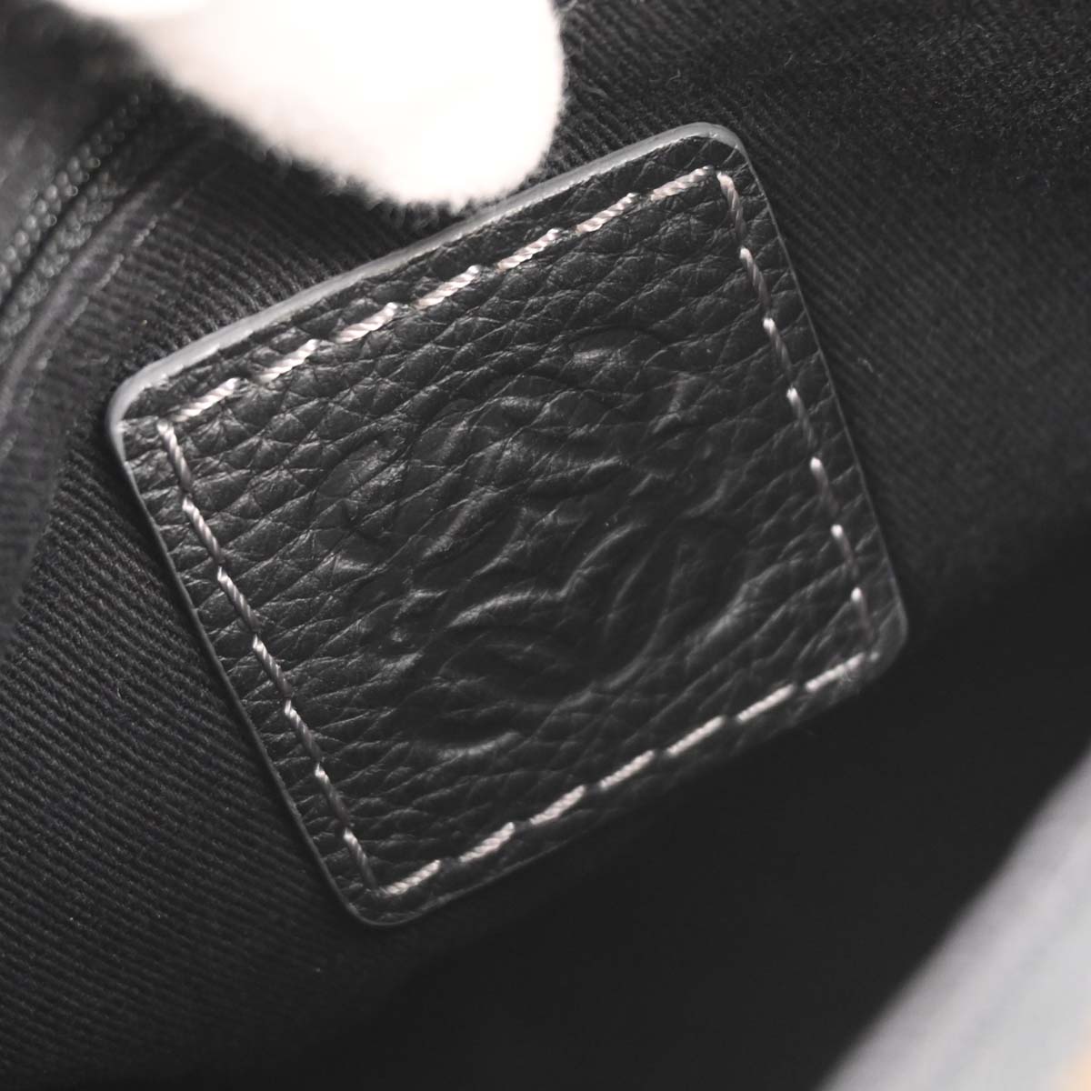 Loewe Navy Canvas Handbag