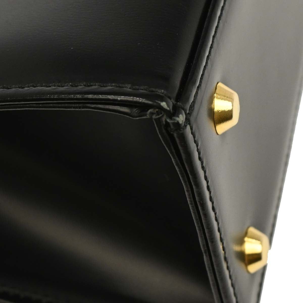 Yves Saint Laurent Black Leather Handbag