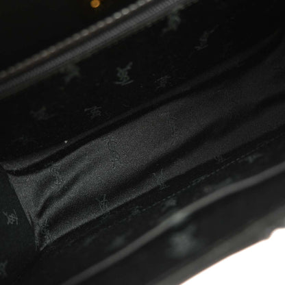 Yves Saint Laurent Black Leather Handbag