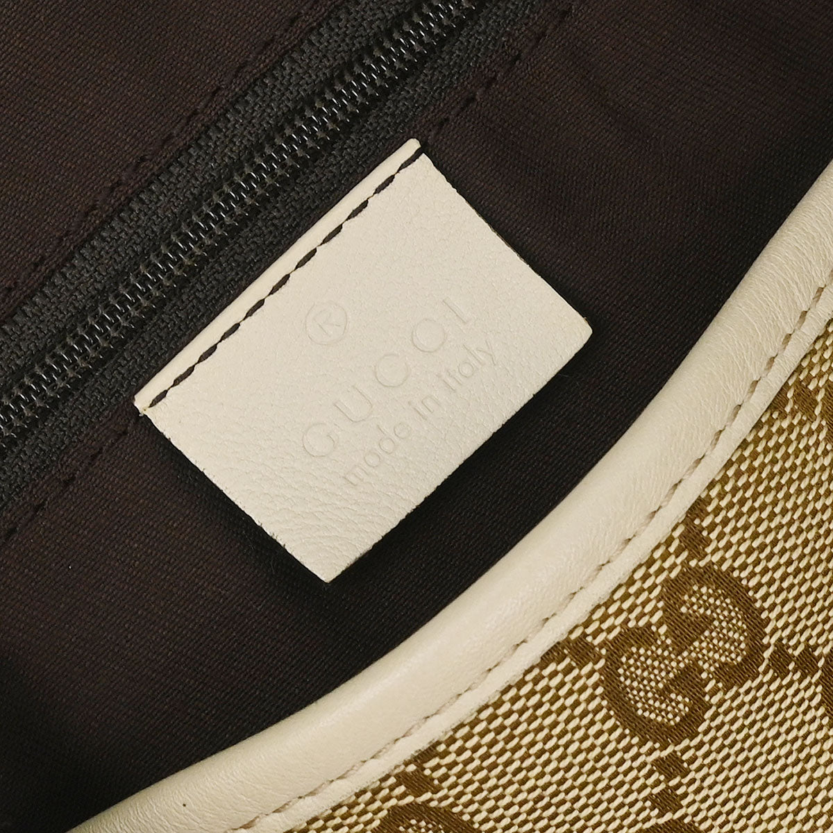 Gucci Brown Beige GG Tote Bag