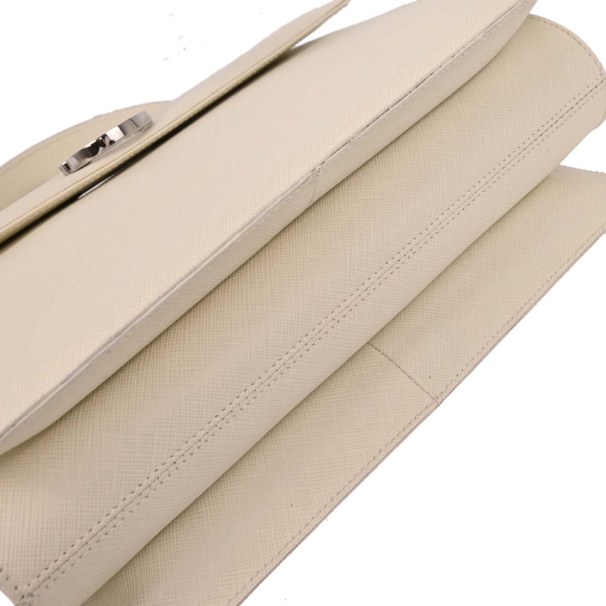 Salvatore Ferragamo Ivory Gancini 2way Shoulder Handbag