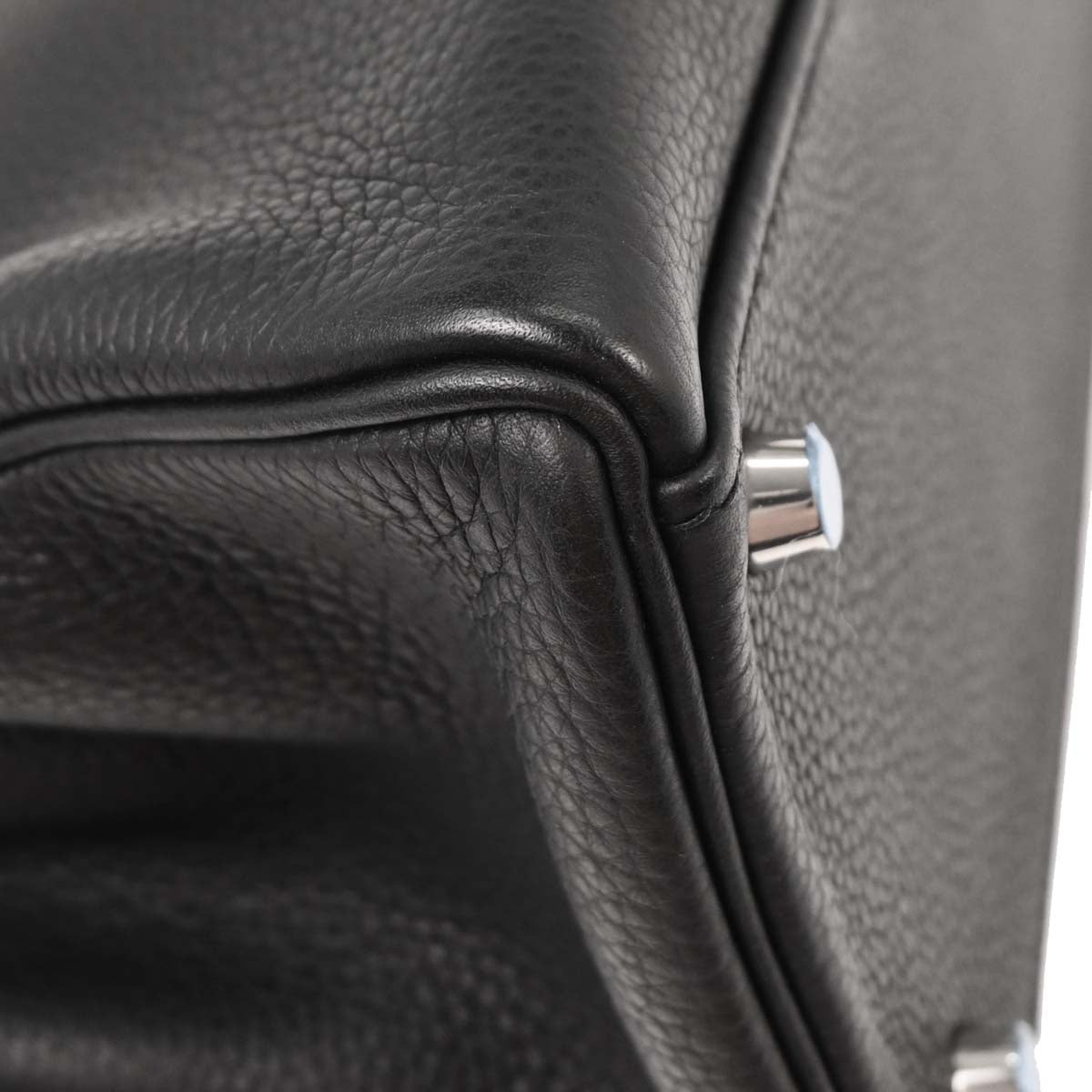 Hermes Black Togo Kelly 32 Retourne 2way Shoulder Handbag