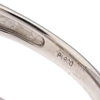 Ring Pt900 Diamond Silver #53