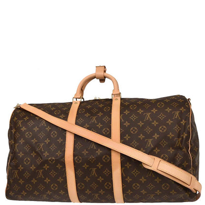 Louis Vuitton Monogram Keepall Bandouliere 55 Duffle Bag M41414