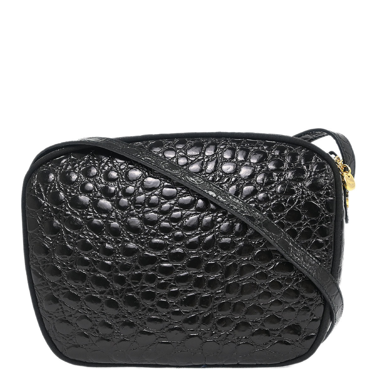 Salvatore Ferragamo Black Vara Shoulder Bag