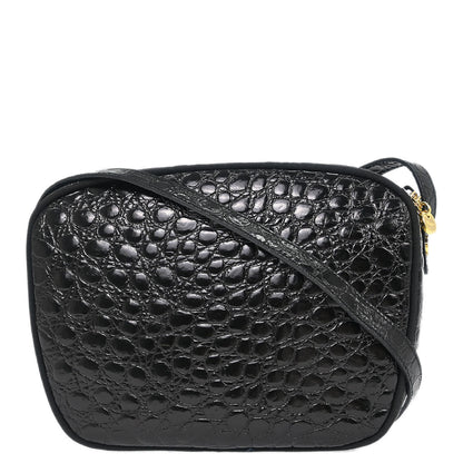 Salvatore Ferragamo Black Vara Shoulder Bag