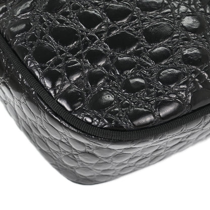 Salvatore Ferragamo Black Vara Shoulder Bag