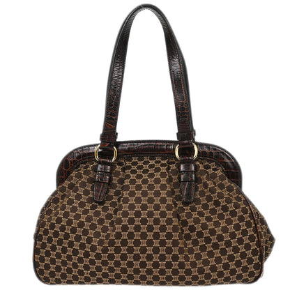 Celine Brown Macadam Handbag
