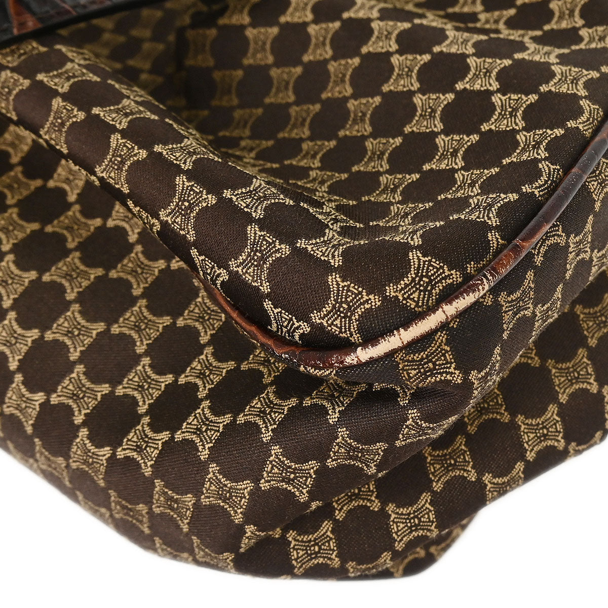 Celine Brown Macadam Handbag