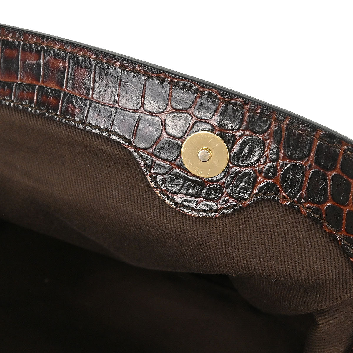 Celine Brown Macadam Handbag
