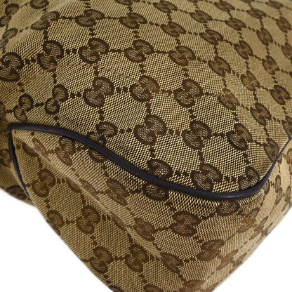 Gucci Brown Beige New Jackie Tote Bag
