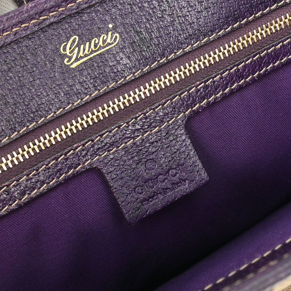 Gucci Brown Beige New Jackie Tote Bag